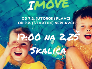 PLÁVANIE S iMove V SKALICI pre 5-10 ročné deti!